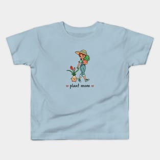 Plant Mom Kids T-Shirt